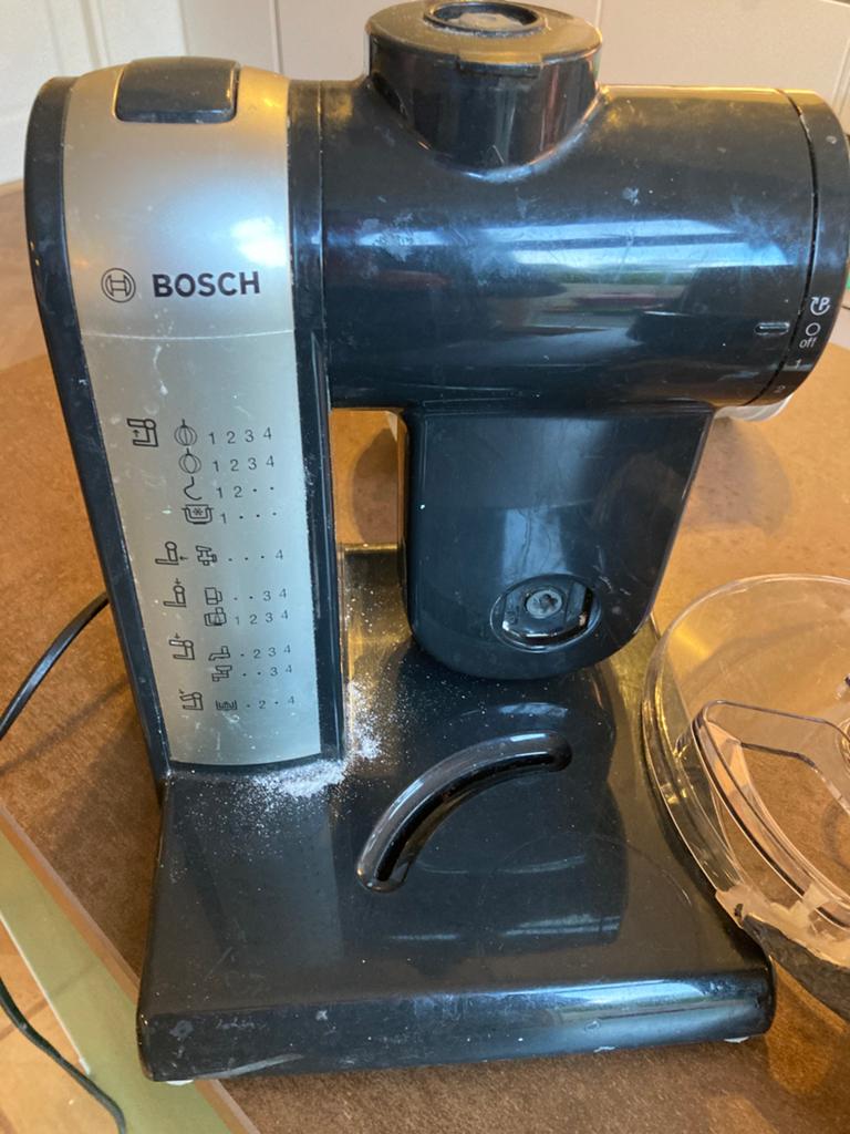 Bosch MUM 4 Keukenmachine - Blender defect, deksel reparatie, Witgoed en Apparatuur, Keukenmixers, Ophalen, Gebruikt, 3 snelheden of meer