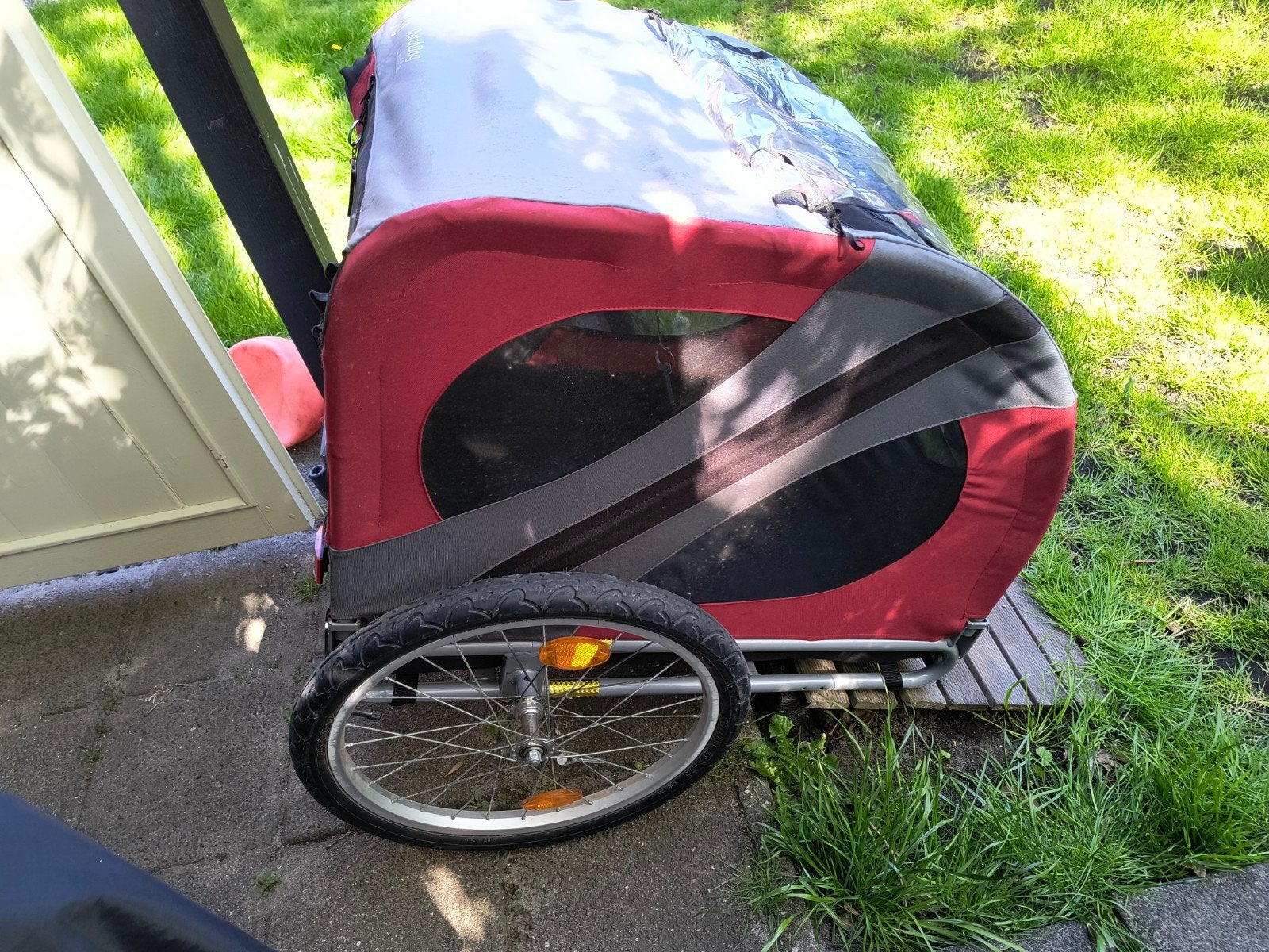 Doggy Ride fietskar, Dieren en Toebehoren, Ophalen, Zo goed als nieuw
