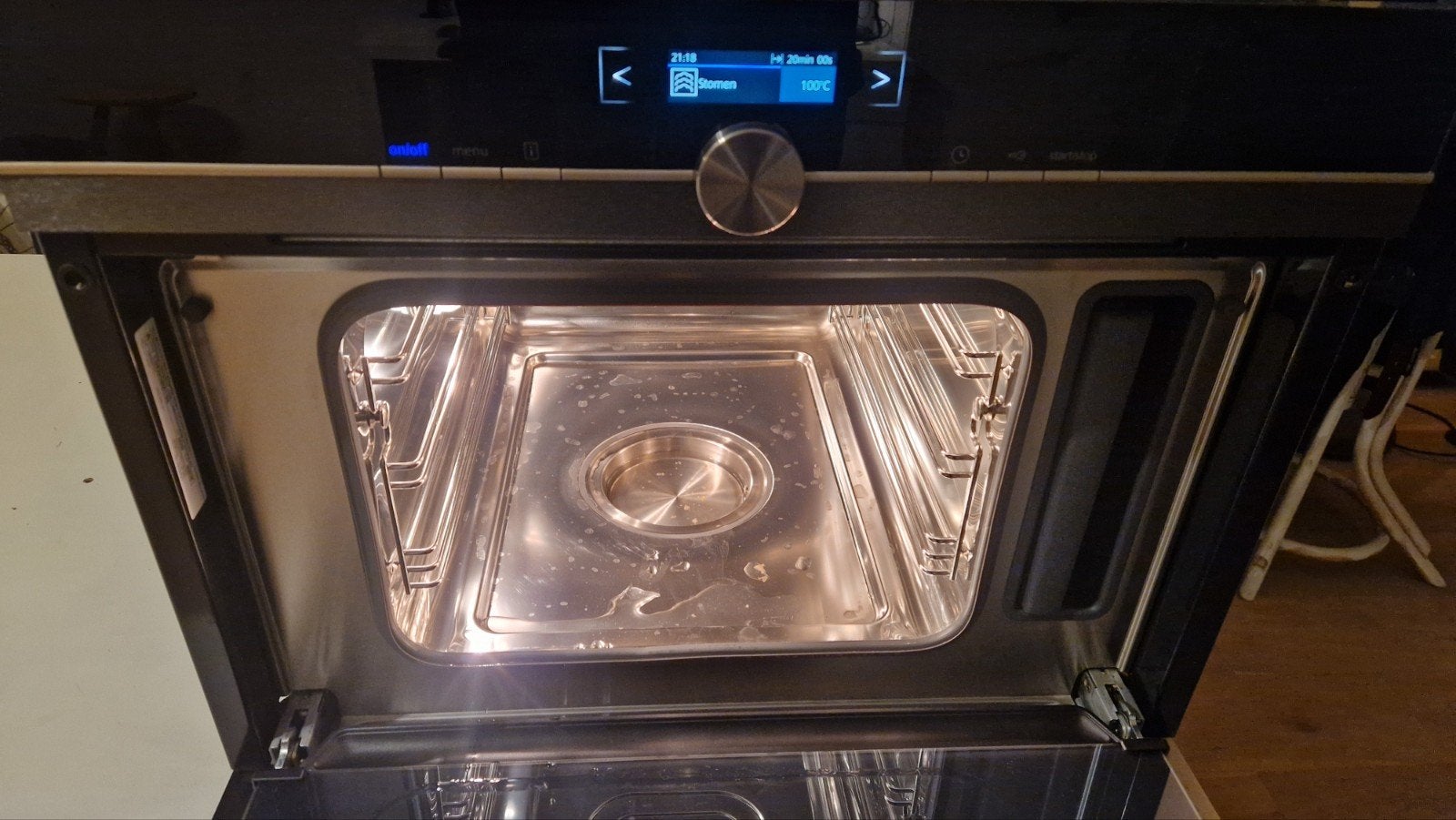 Siemens studioLine Stoomoven - Zo goed als nieuw, Witgoed en Apparatuur, Ophalen, Siemens, Inbouw, Stoomoven