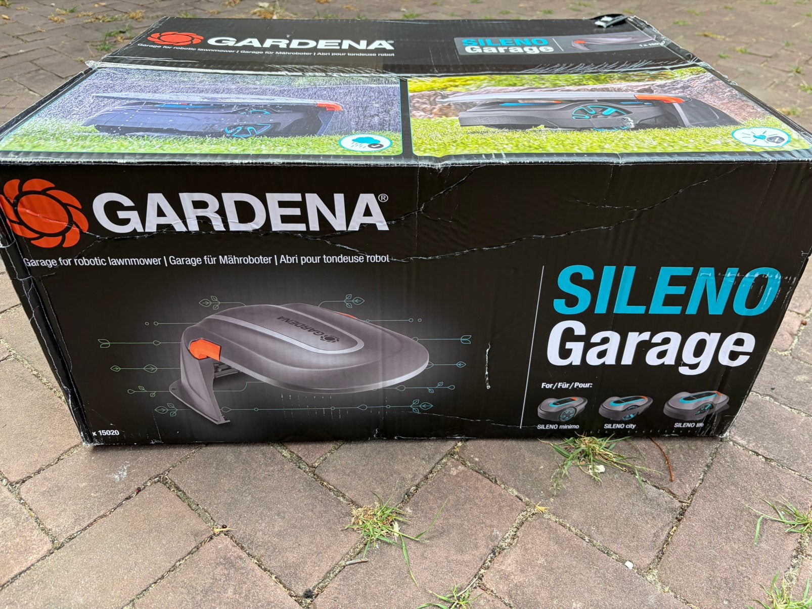 Garage Gardena robot maaier, Ophalen of Verzenden, Nieuw, Minder dan 20 cm