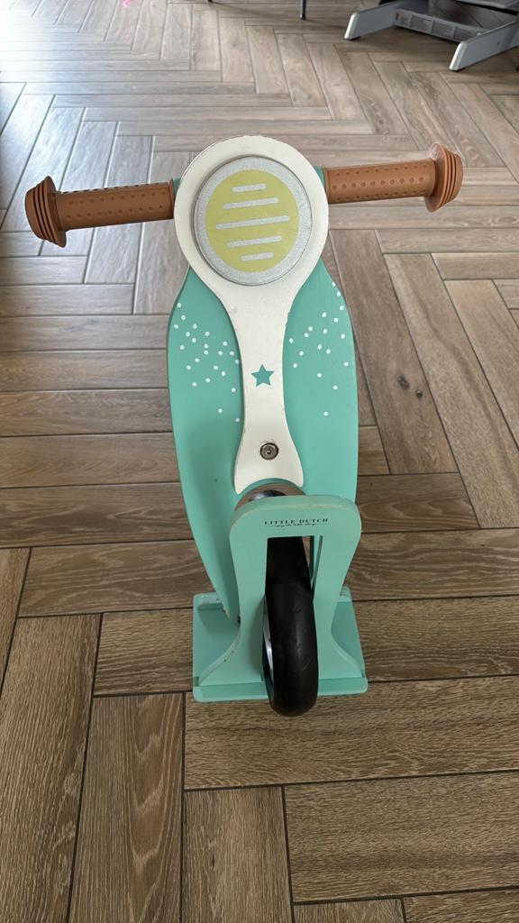 Little dutch scooter loopfiets met standaard, Ophalen of Verzenden, Gebruikt, Loopfiets