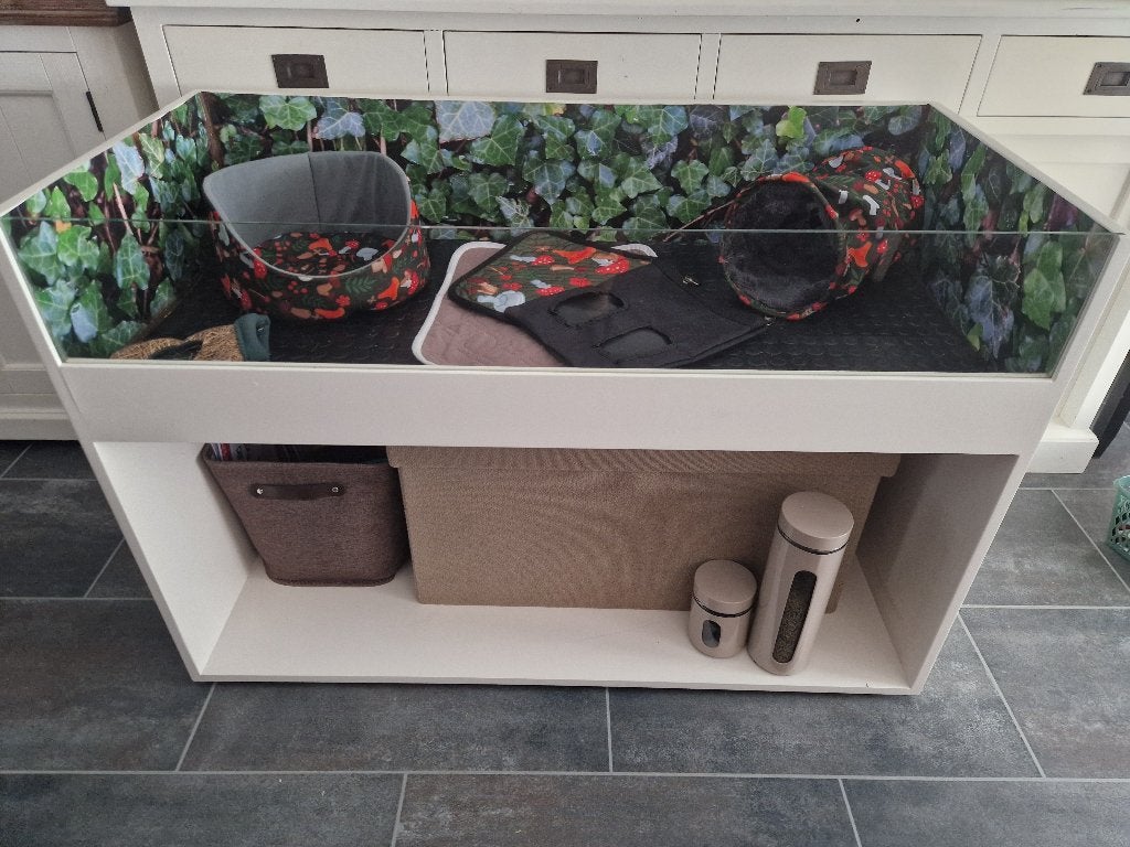 Luxe cavia hok, Dieren en Toebehoren, Ophalen, 110 cm of meer, Zo goed als nieuw, Hok