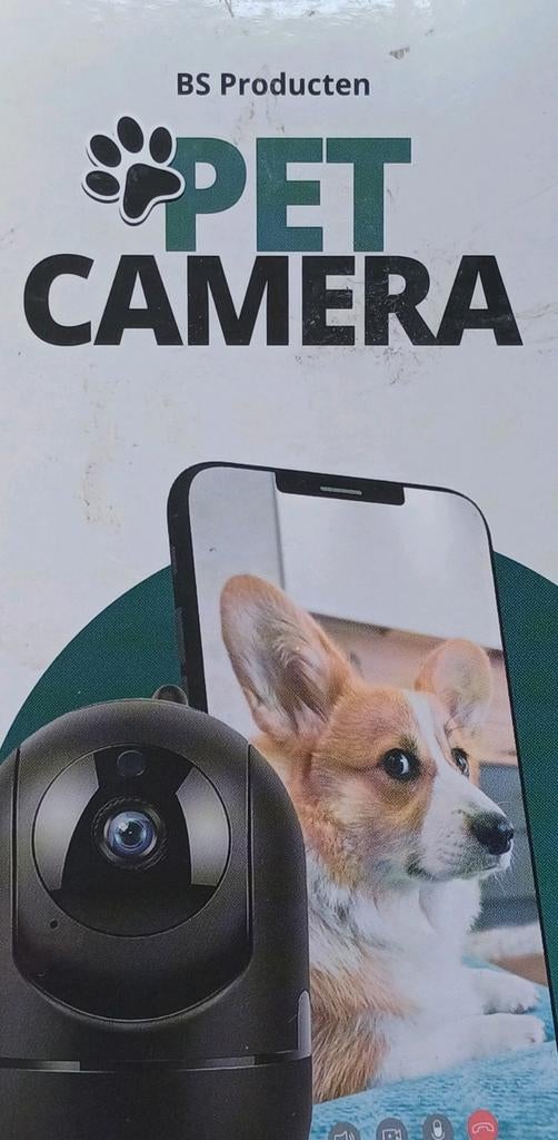 PET camera model zwart. Nieuw  Merk BS producten, Ophalen of Verzenden, Nieuw