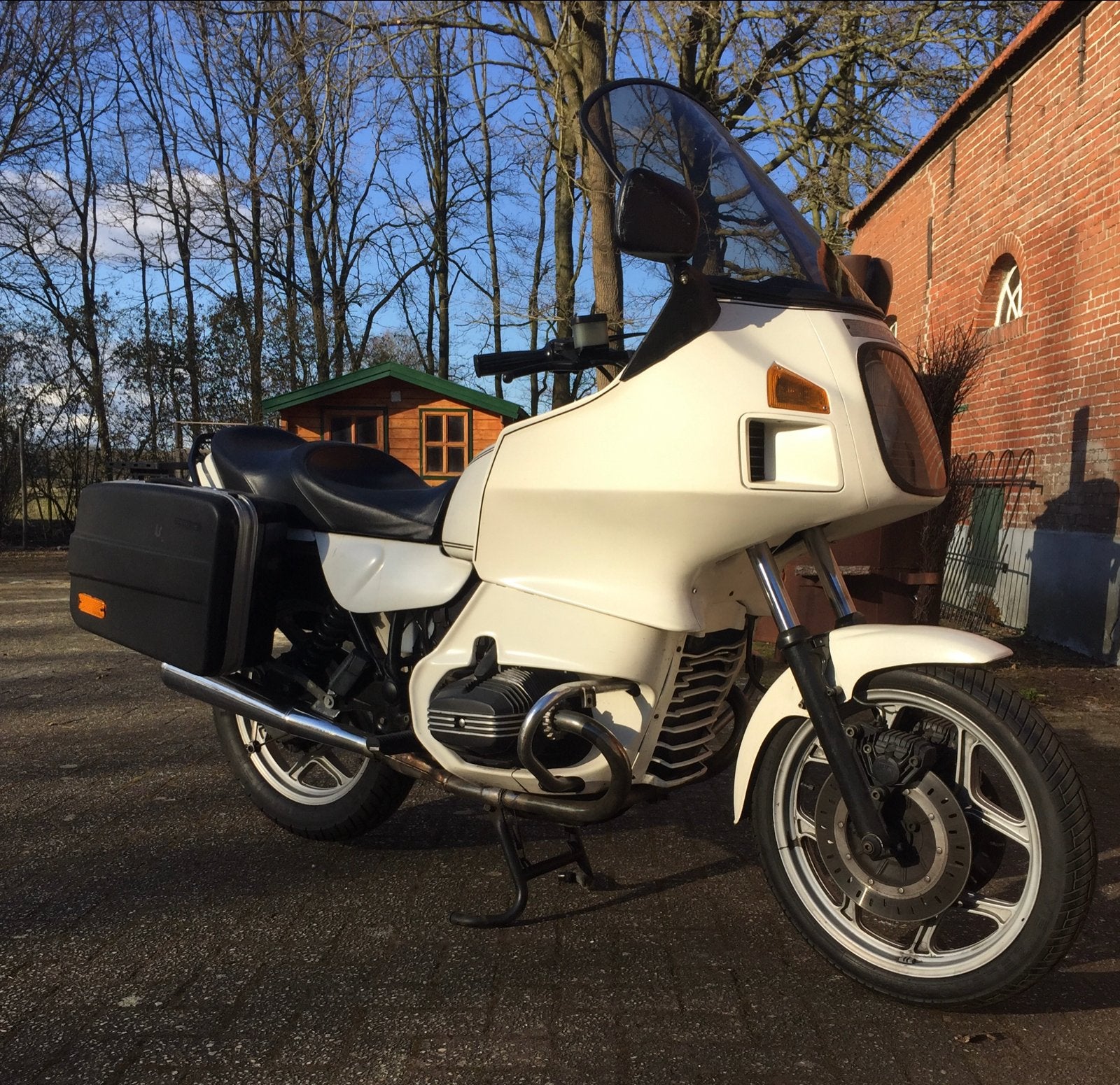 BMW R80RT Toermotor - Nieuwstaat met Krauser koffers, Cardan-aandrijving, 2 cilinders, Occasion, Motorrijbewijs A