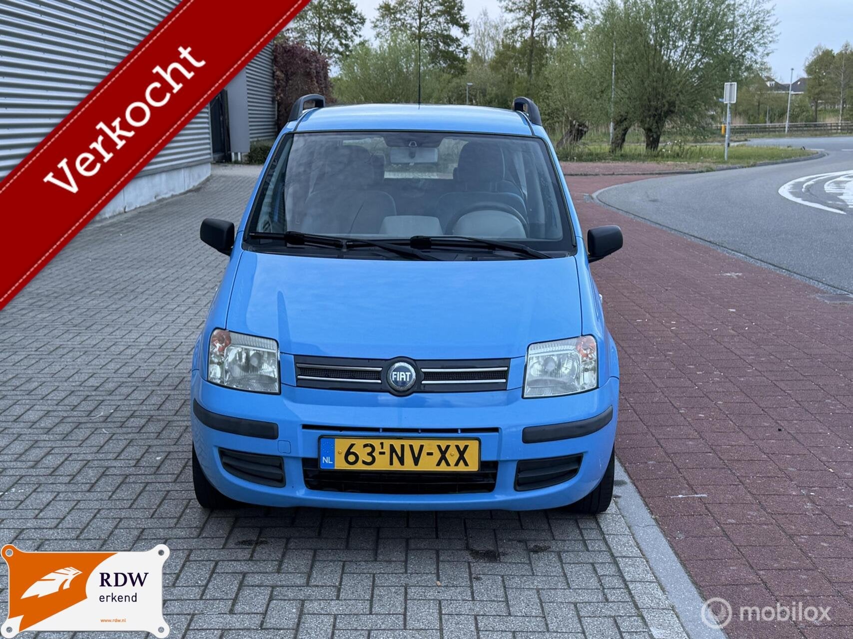 FIAT PANDA AUTOMAAT NETTE AUTO, Gebruikt, 1242 cc, 1064 kg, Origineel Nederlands