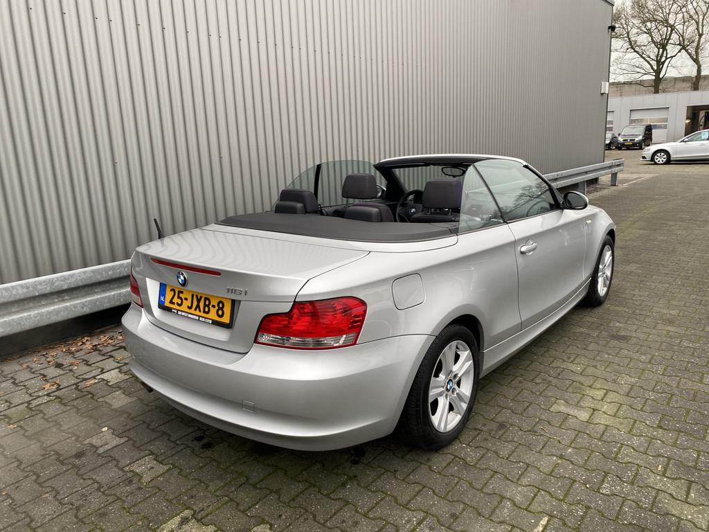 BMW 1 Serie Cabrio 118i Executive 157Dkm.NAP, A/C, Carkit, P, Auto's, 1-Serie, Cabriolet, 4 stoelen, Origineel Nederlands