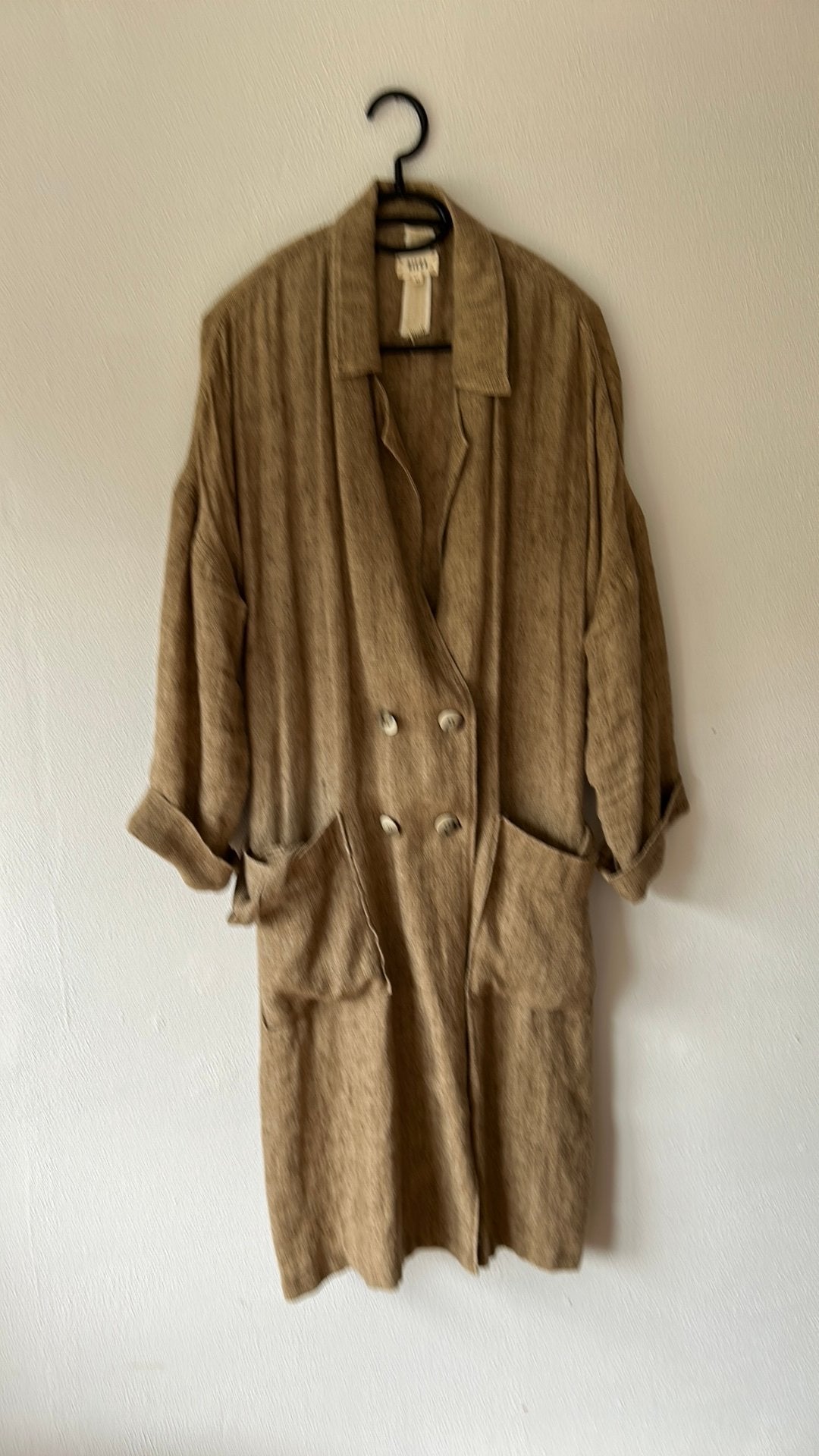 Diega jas M linnen geweven beige, Ophalen of Verzenden, Zo goed als nieuw, Beige