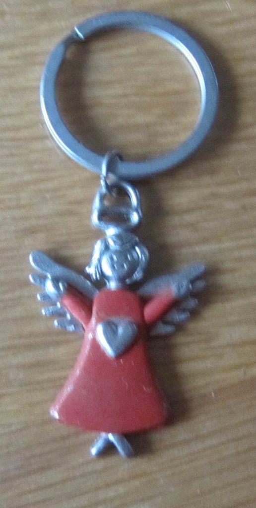 sleutelhanger met kerst engel, Verzamelen, Ophalen of Verzenden, Nieuw, Knuffel of Figuurtje