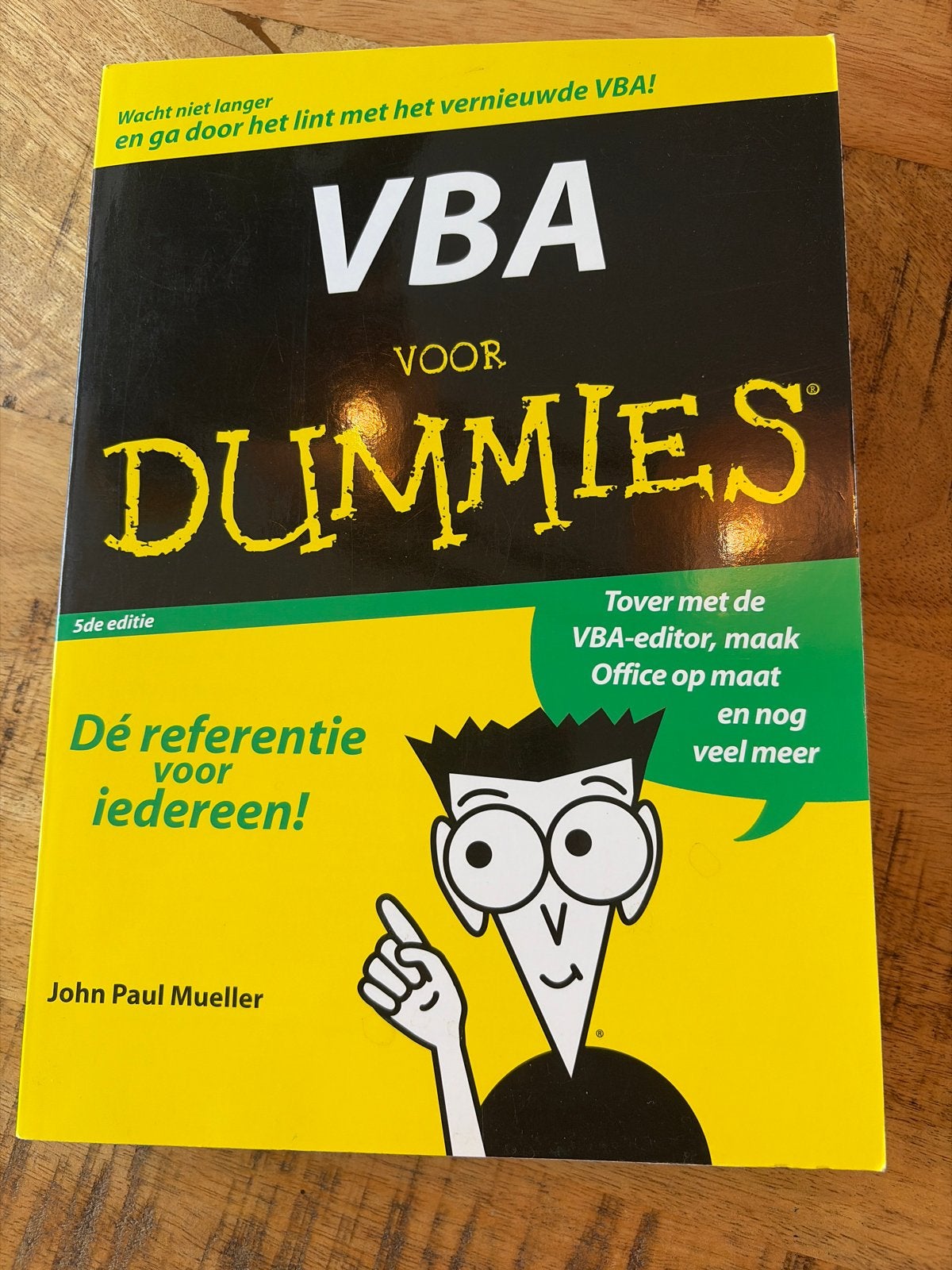 VBA voor Dummies - 5de editie - John Paul Mueller, Ophalen of Verzenden, Gelezen, Programmeertaal of Theorie