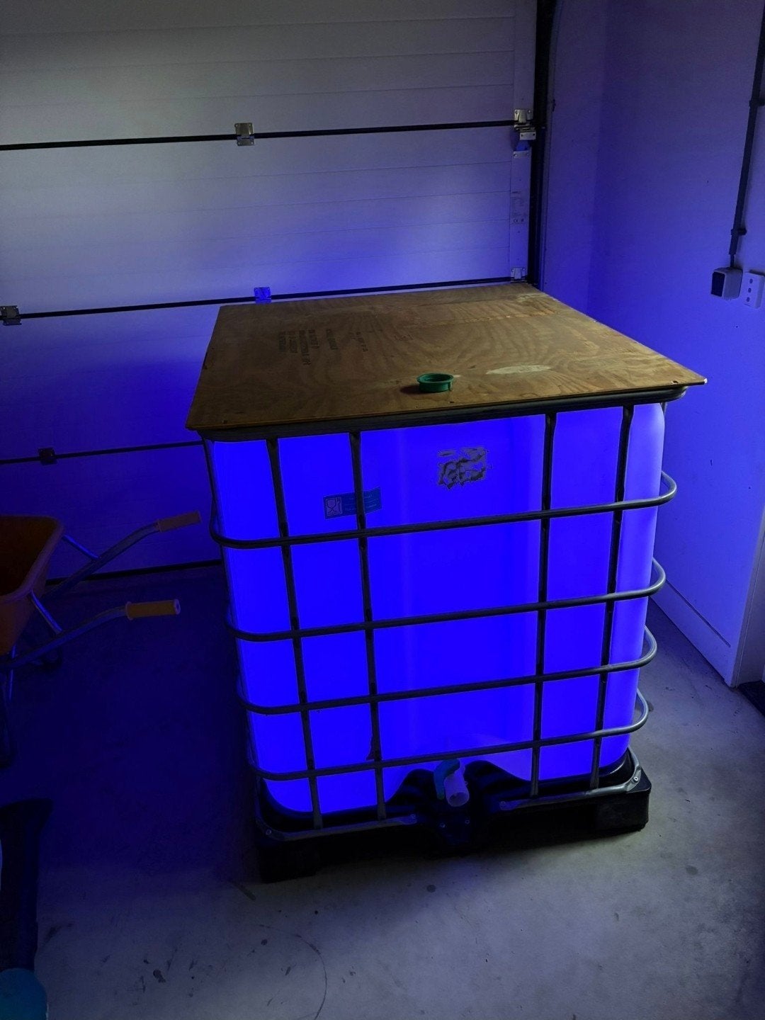 IBC tank als statafel, Ophalen, 100 cm of meer, 60 cm of meer, 50 cm of meer