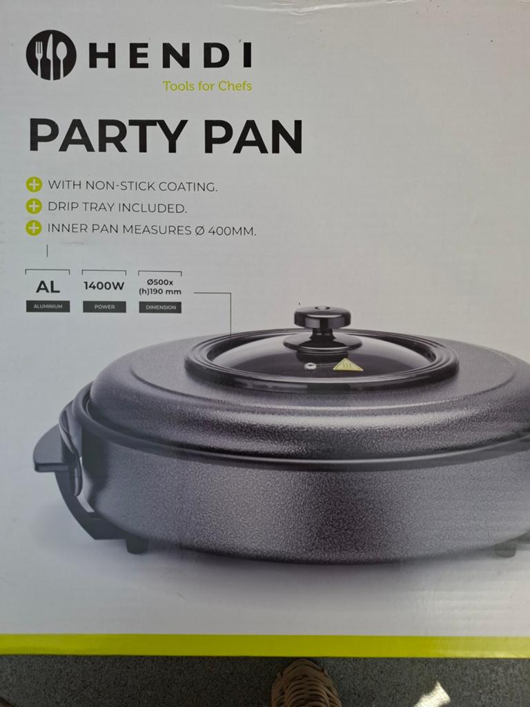 Hendi Party Pan NIEUW Ø400mm, Ophalen of Verzenden, Nieuw