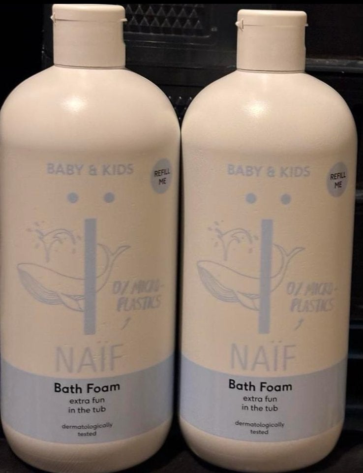 Naif baby & kids verzorgende badschuim 500ml, Ophalen, Nieuw, Overige typen, Overige merken
