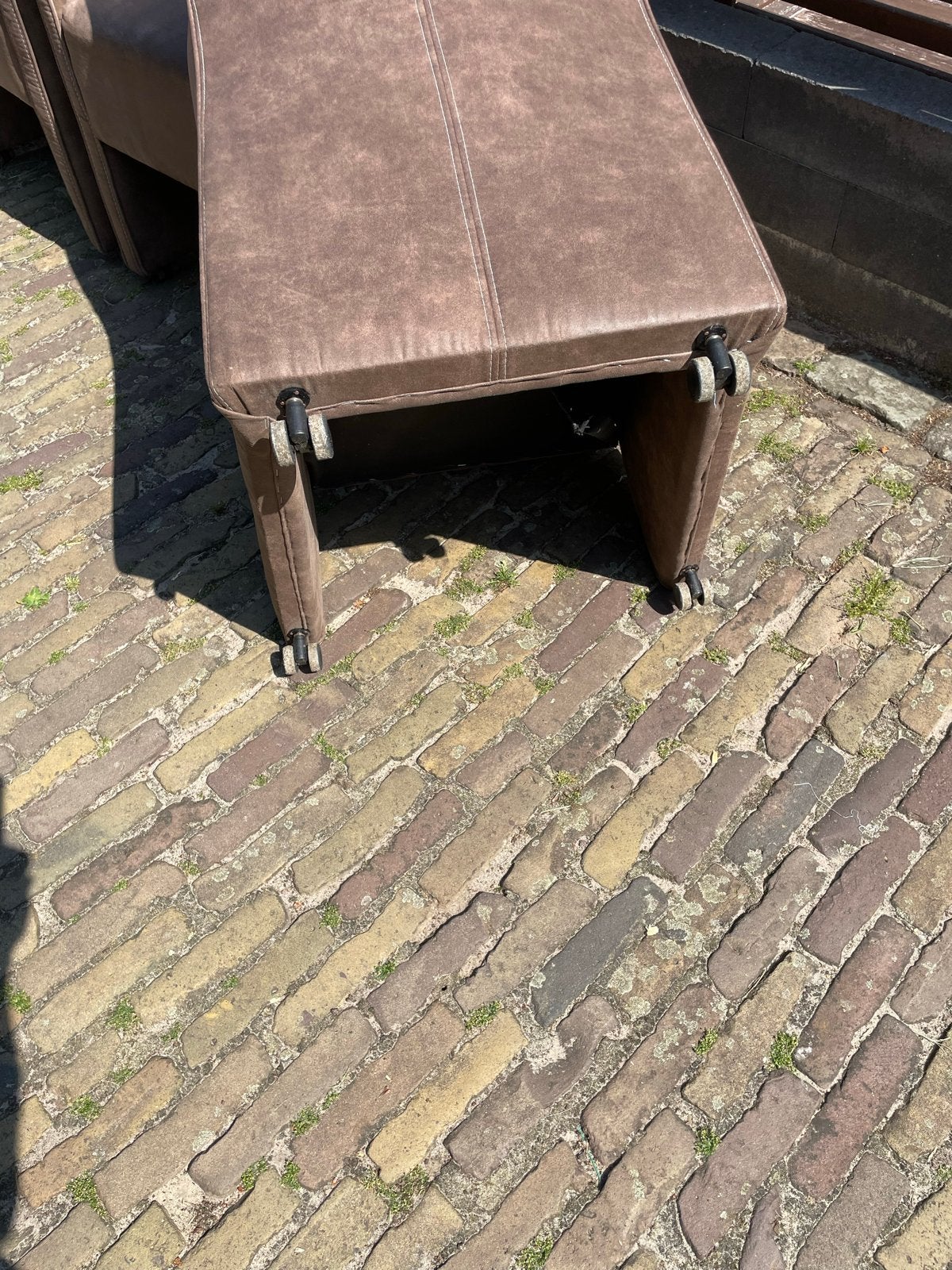 Eettafel met 4 stoelen in goede staat, Ophalen, Gebruikt, Vier personen, Rechthoekig