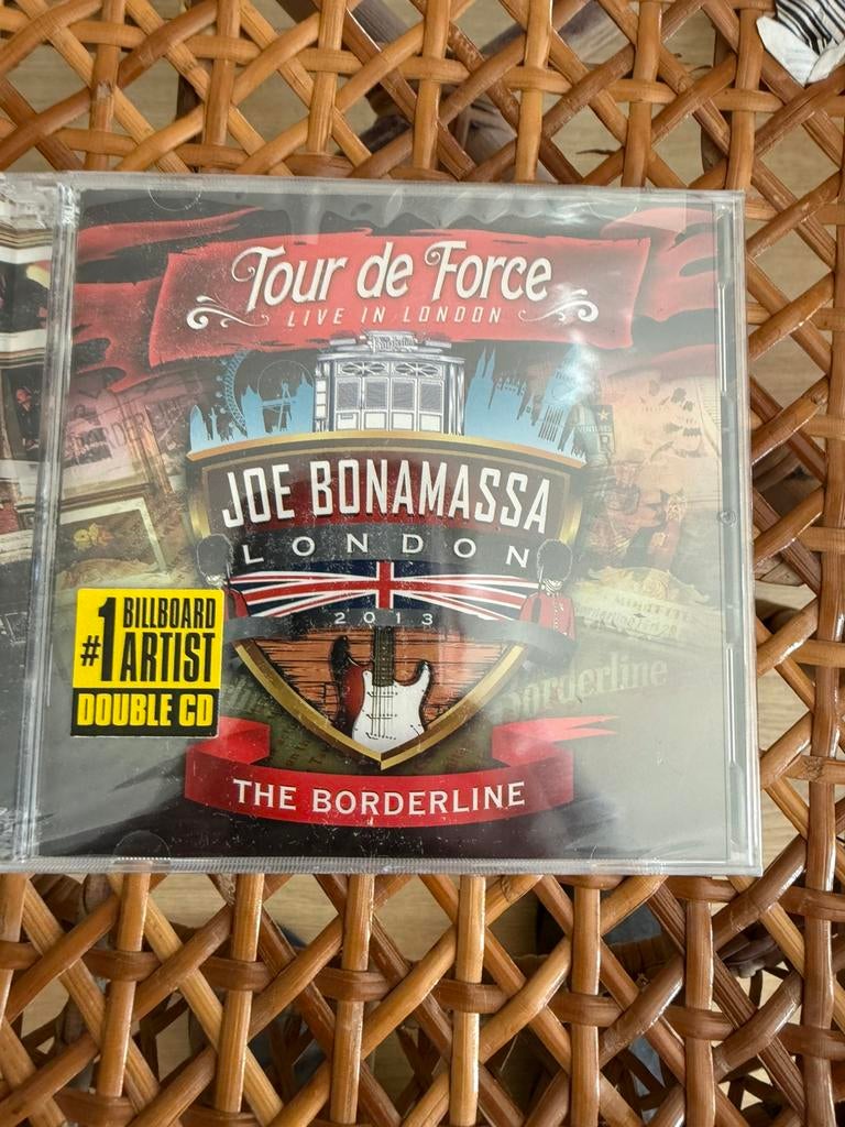 2 cd box tour de force joe bonamassa london geseald, Ophalen of Verzenden, Zo goed als nieuw, Poprock