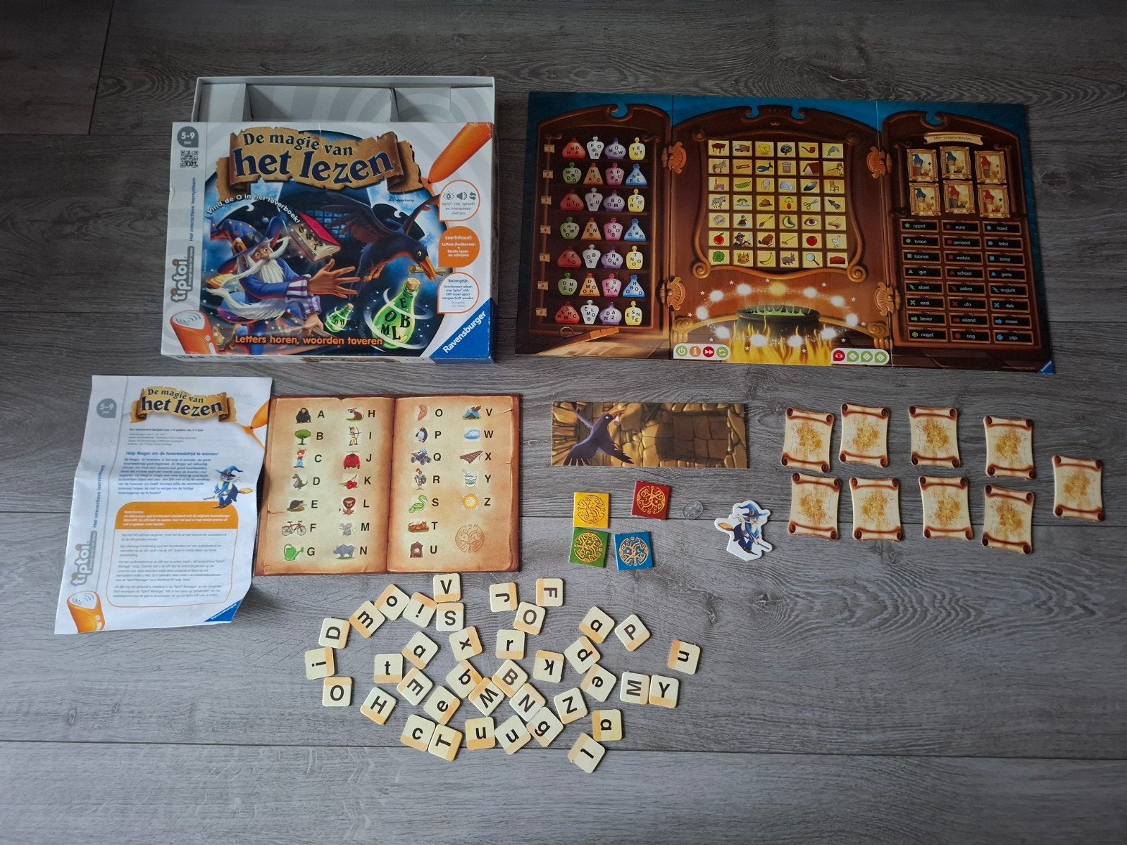 Tiptoi spel de magie van het lezen, Ophalen of Verzenden, Zo goed als nieuw