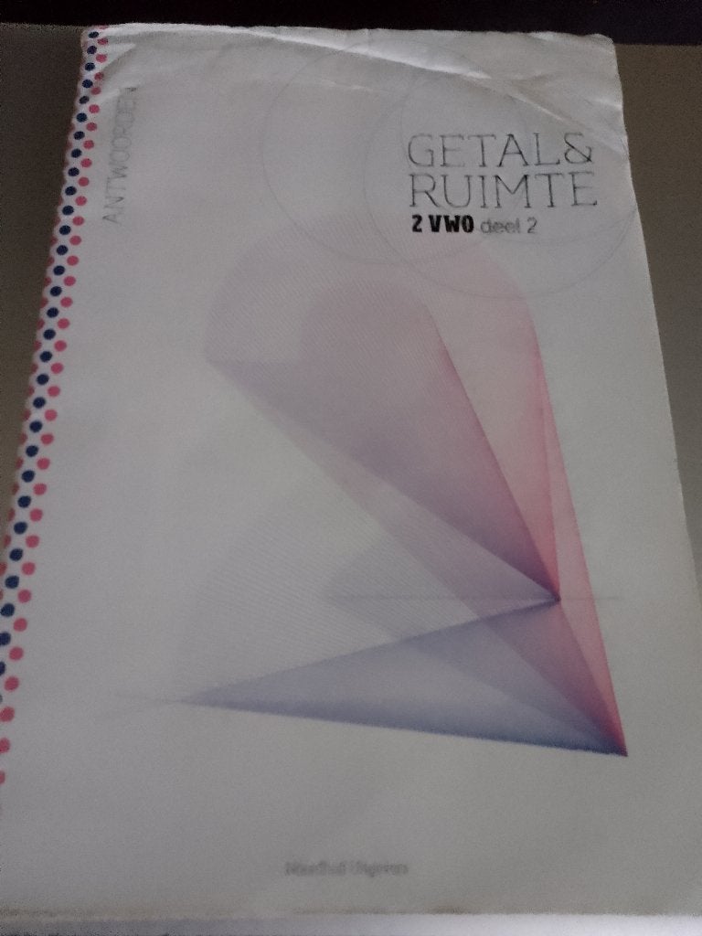 2 x boek getal & ruimte 2 vwo deel 2 + antw 2vwo deel 1, Ophalen of Verzenden, Beta