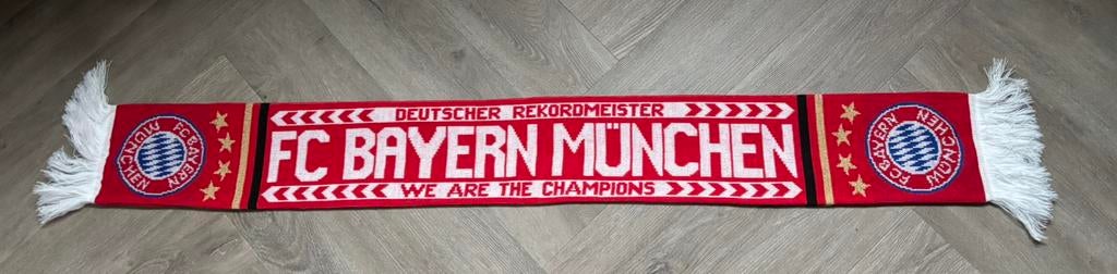 Bayern Munchen sjaal, Ophalen of Verzenden, Buitenlandse clubs, Vaantje of Sjaal