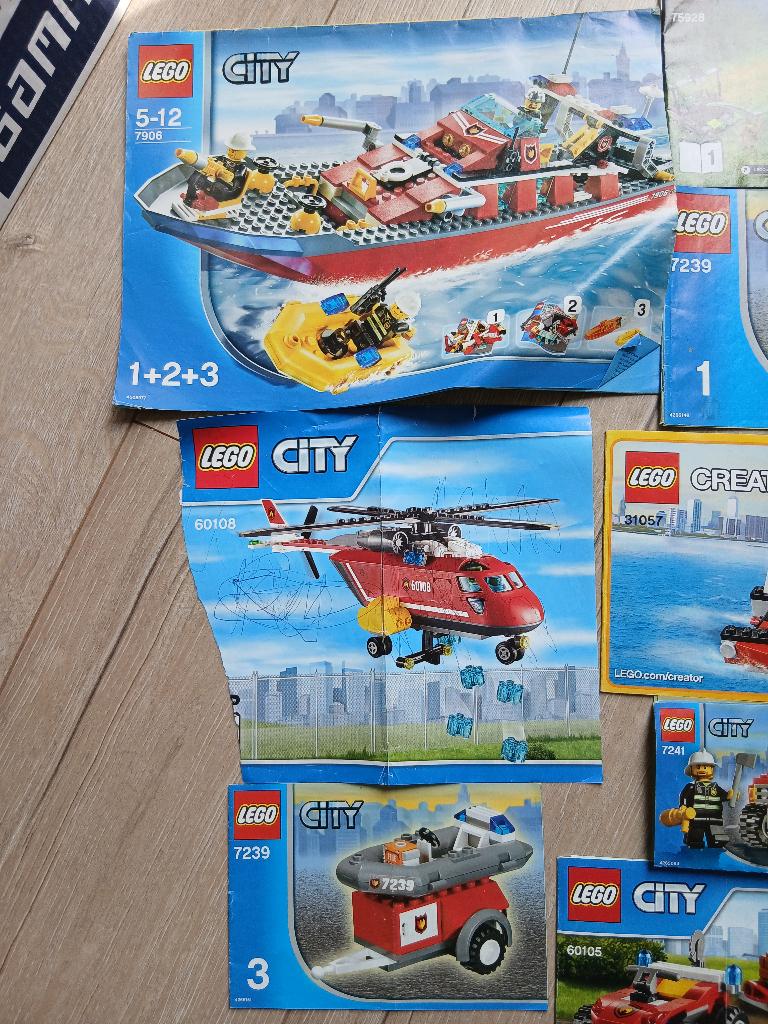 veel LEGO sets, Lego, Complete set, City, Gebruikt