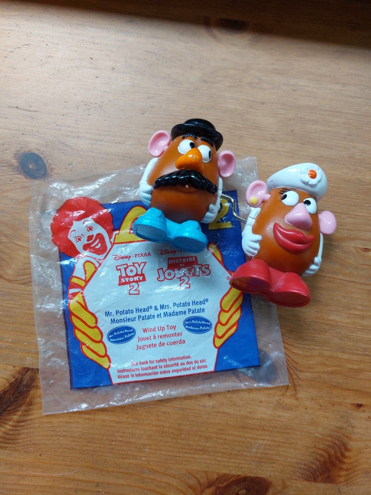 Toy story 2 mcdonalds speeltje mr and mrs potato head, Verzamelen, Ophalen of Verzenden