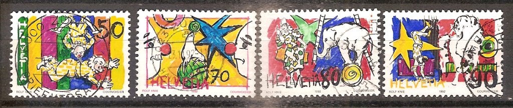Zwitserland 1478-1481, Postzegels en Munten, Postzegels | Europa | Zwitserland, Ophalen of Verzenden, Gestempeld
