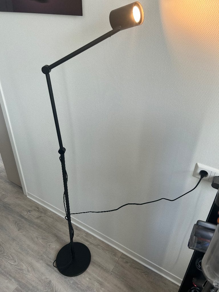 Staande lamp, Ophalen, Gebruikt, GU10, Industriële
