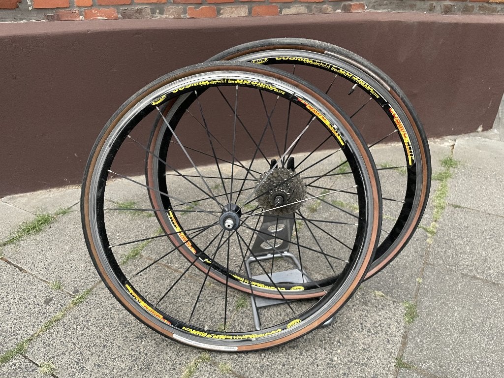 Mavic Cosmic Elite wielset 9-speed, Gebruikt, Aluminium, Mavic, Racefiets
