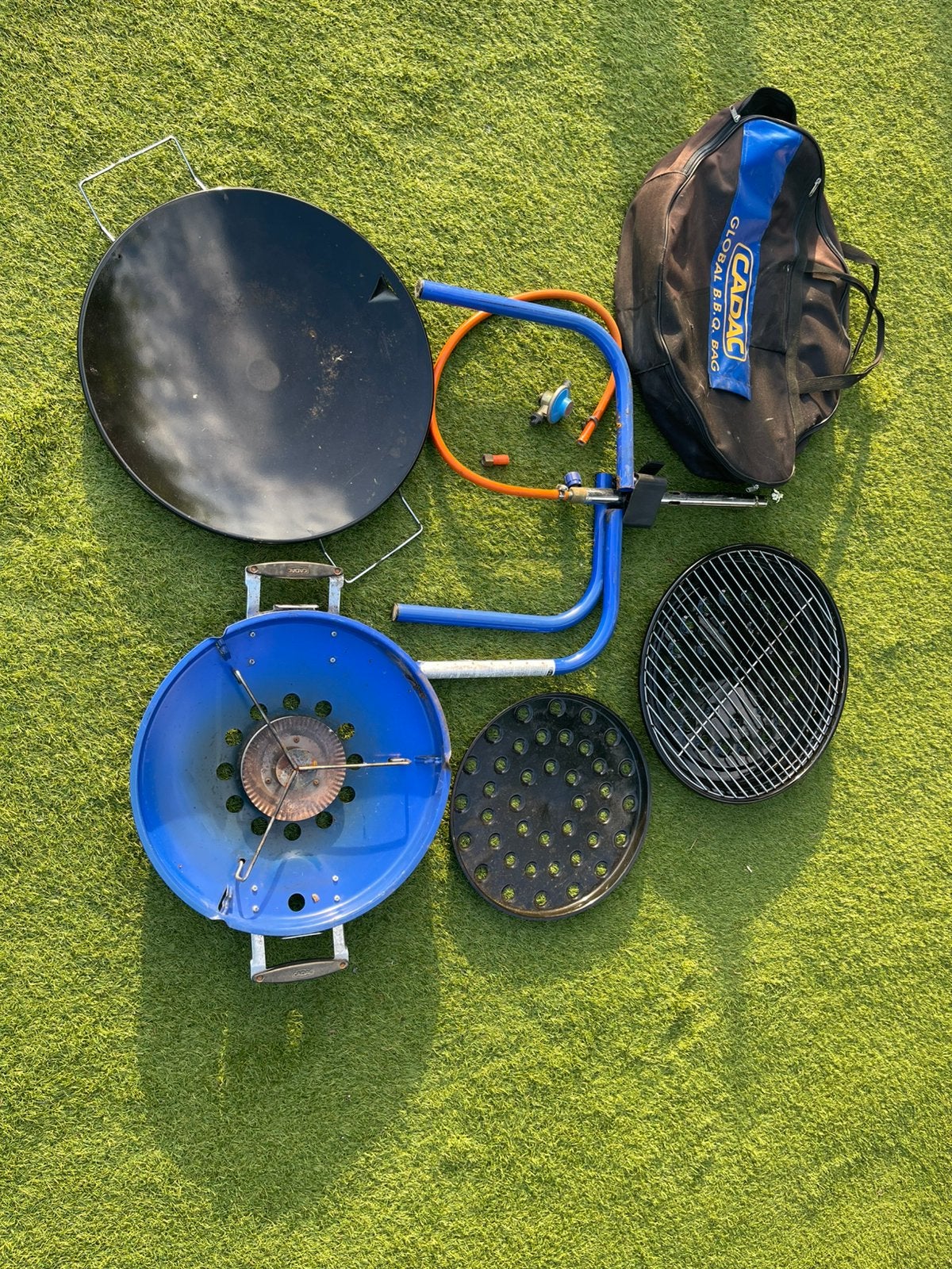 Cadac toestel, Ophalen, Gebruikt