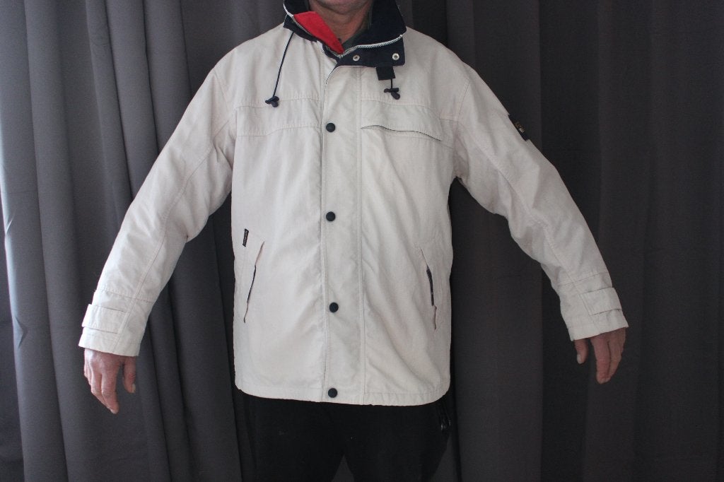 mc gregor heren jas maat 56, McGregor, Wit, Maat 56/58 (XL), Ophalen of Verzenden