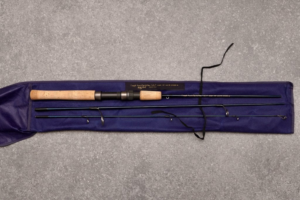 TFO Lefty Kreh TiCr2 reis spinhengel 198 cm 12-15gr, Ophalen of Verzenden, Zo goed als nieuw, Werphengel