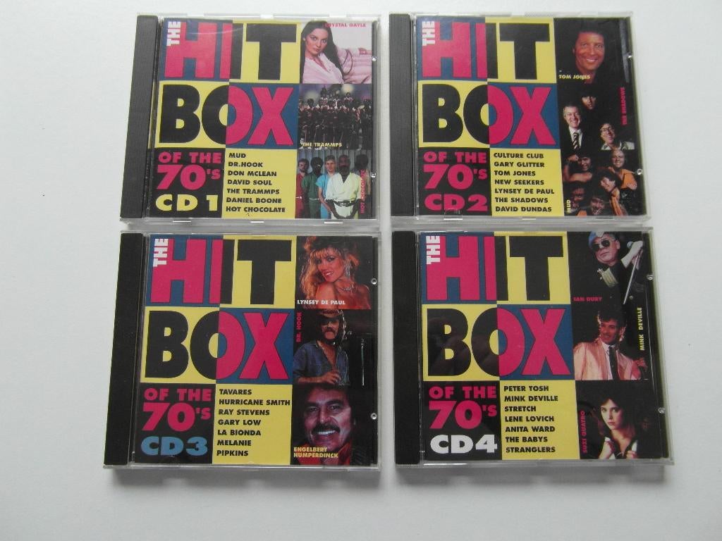 CD's the hitbox of the 70's, Ophalen of Verzenden, Zo goed als nieuw, Pop