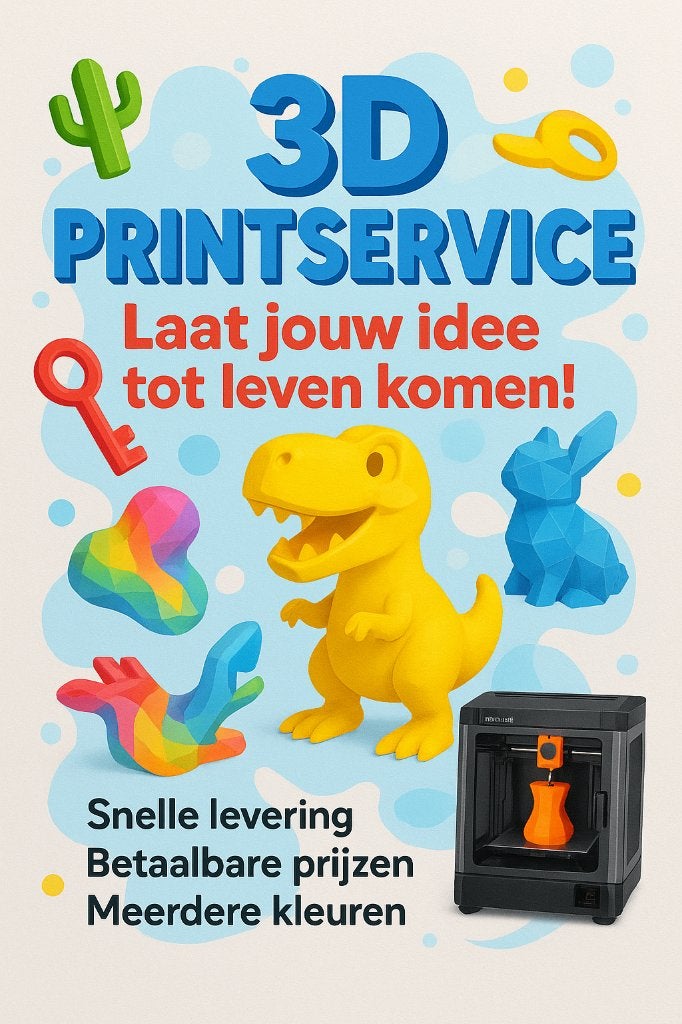 3D Print Service | Professionele 3D Prints op Maat, Ophalen of Verzenden, Nieuw