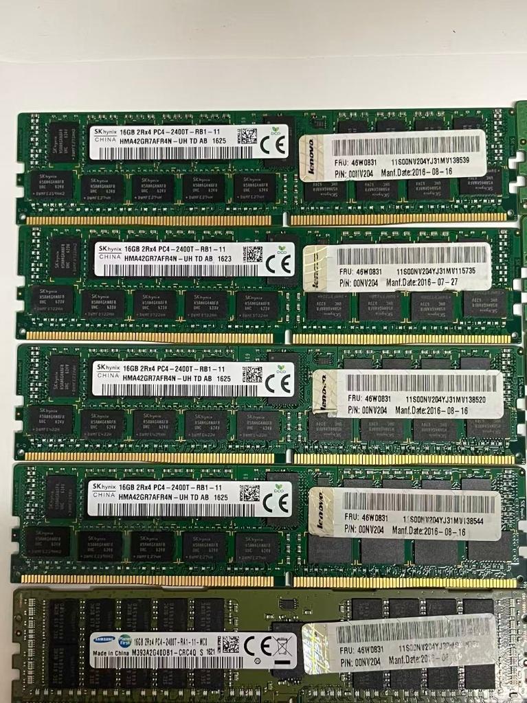 Server RAM DDR4 ECC Reg Samsung SK Hynix 32GB 16GB Getest, Server, DDR4, Ophalen of Verzenden, Zo goed als nieuw