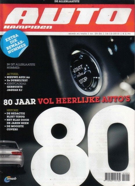 Autokampioen 25/26 2010 : Cadillac CTS - Renault Laguna, Ophalen of Verzenden, Gelezen, Algemeen