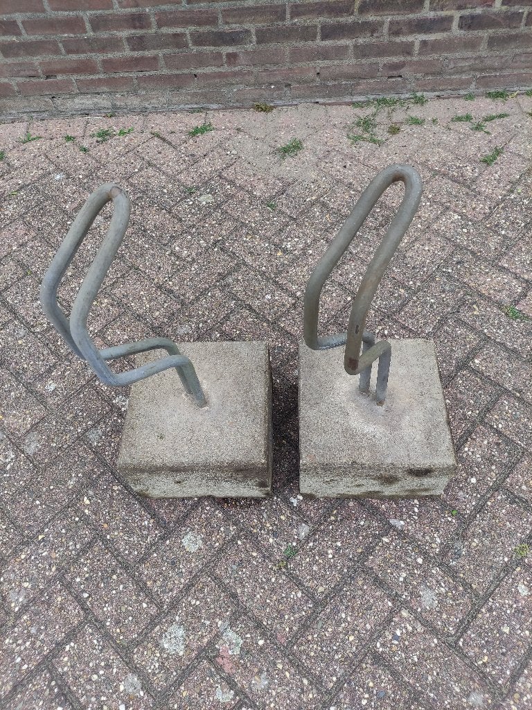 fietsbeugel, Ophalen, Gebruikt