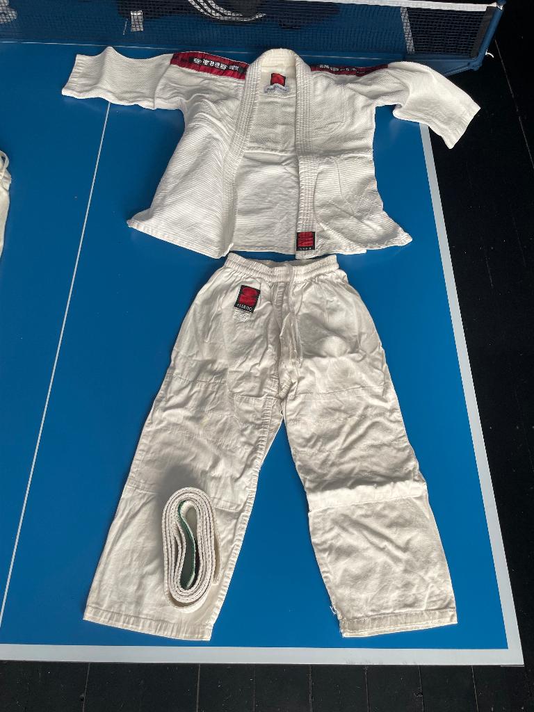 Judopak kind Essimo, Ophalen, Maat XS of kleiner, Judo, Vechtsportpak
