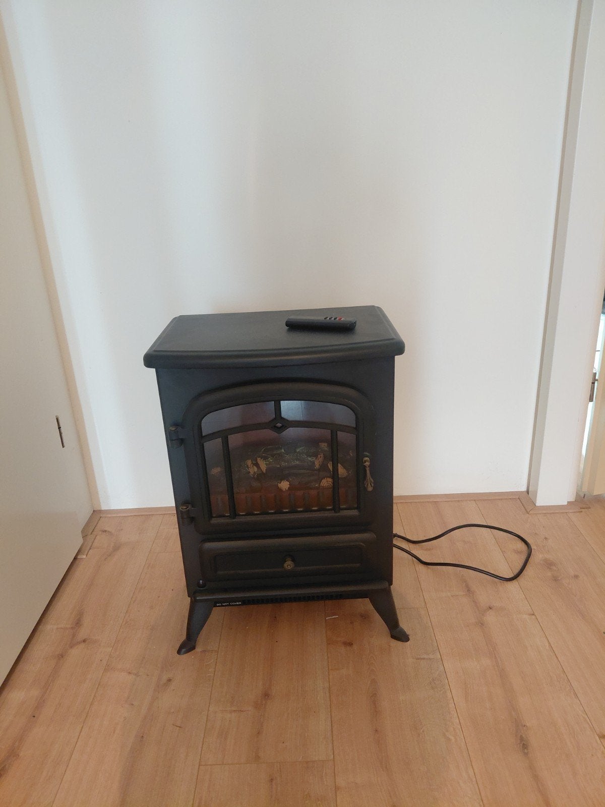 Elektrische haard met afstandsbediening - Zo goed als nieuw, Huis en Inrichting, Ophalen, Zo goed als nieuw, Vrijstaande haard