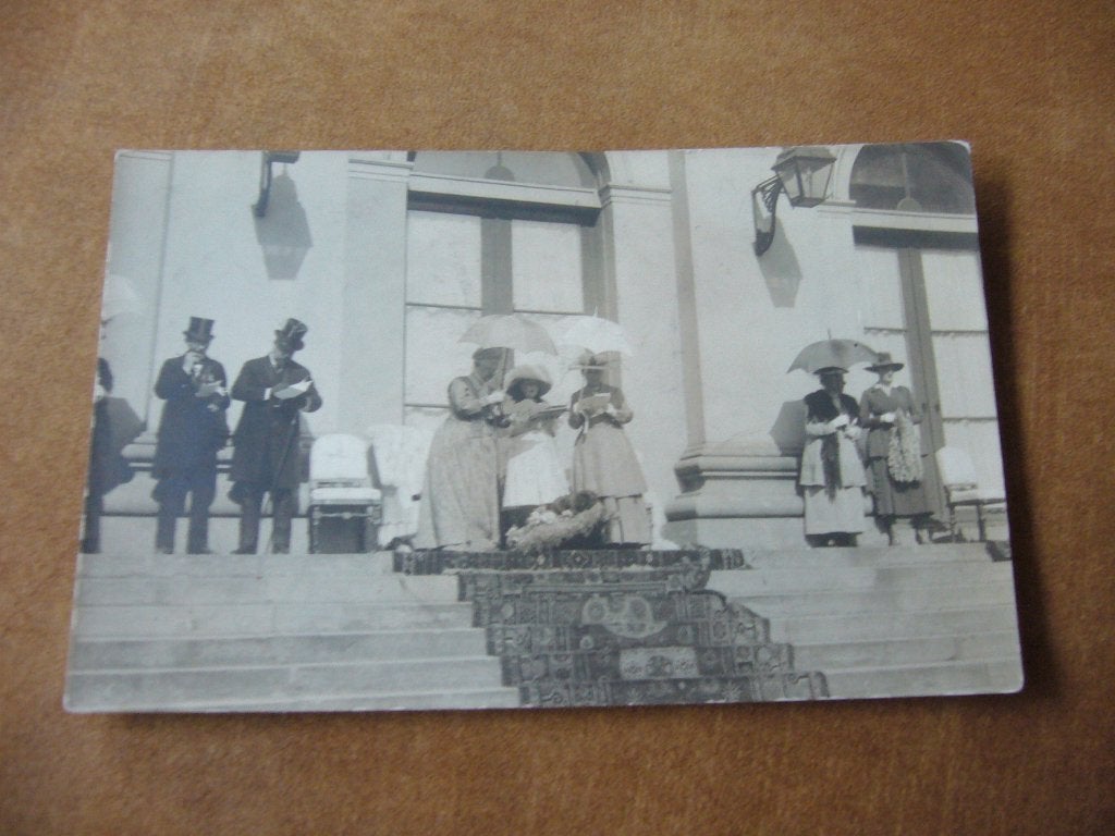 DEN HAAG =  BORDES PRINS HENDRIK MET KONINGIN WILHELMINA, Verzamelen, Ophalen of Verzenden, 1920 tot 1940, Ongelopen, Overige thema's