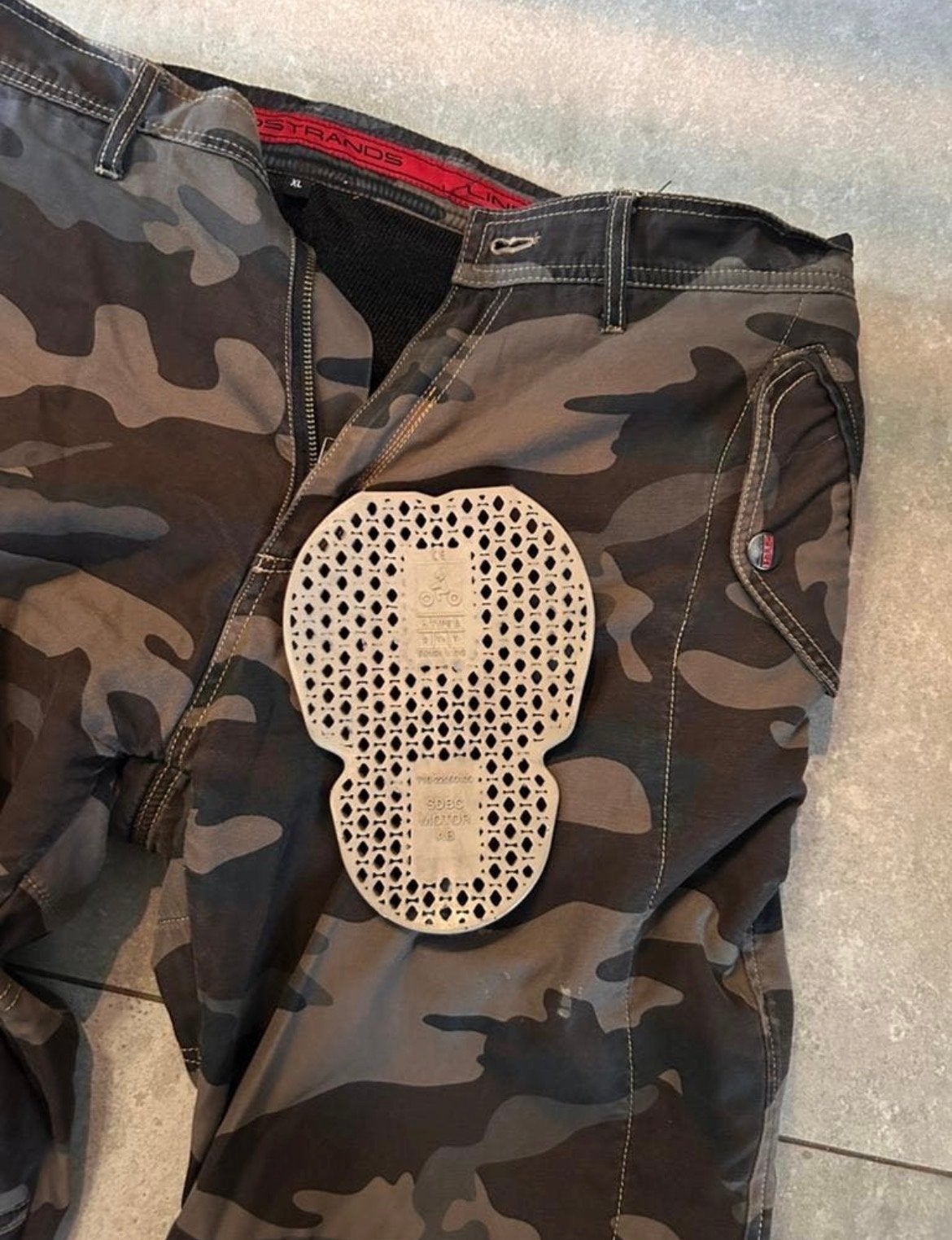 Lindstrands XL motorbroek met knie- en heupbeschermers, Ophalen of Verzenden, Nieuw zonder kaartje, Heren, Broek | textiel
