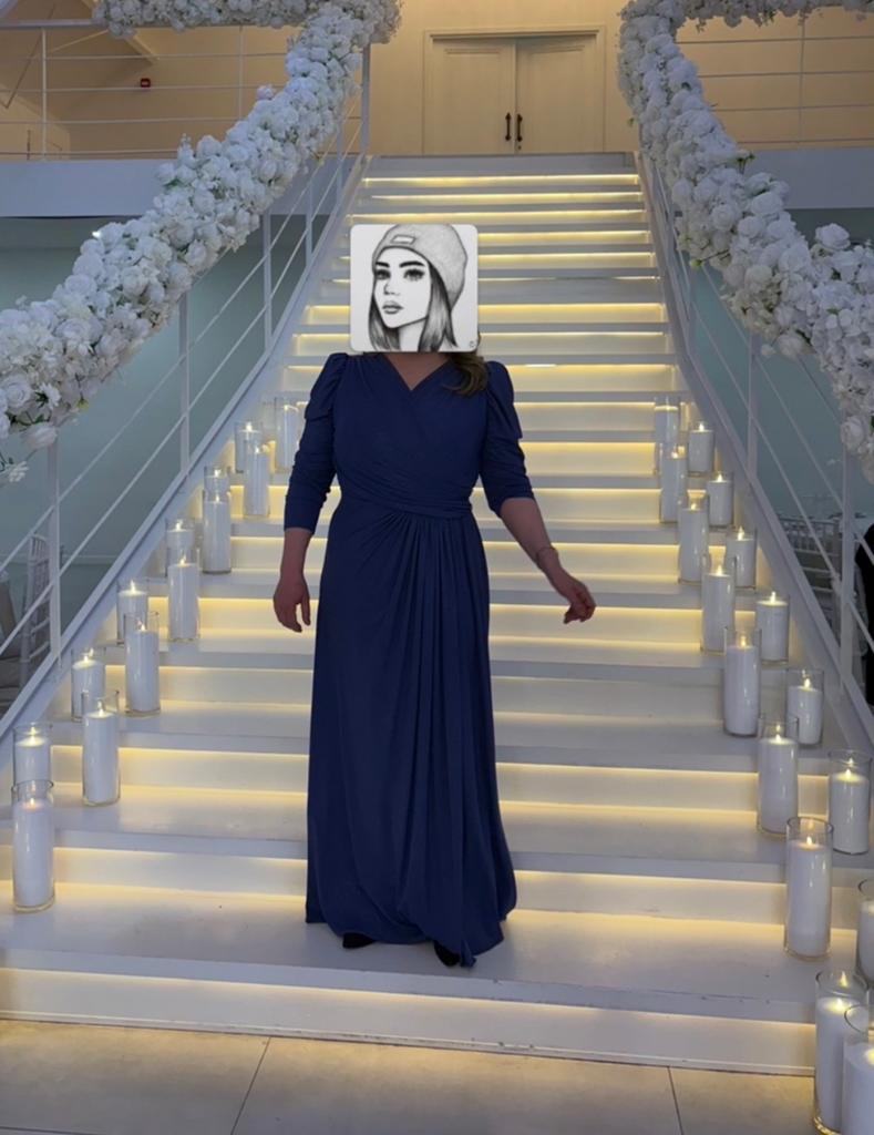 Gala/feestjurk, 1x gedragen, maat 42-44