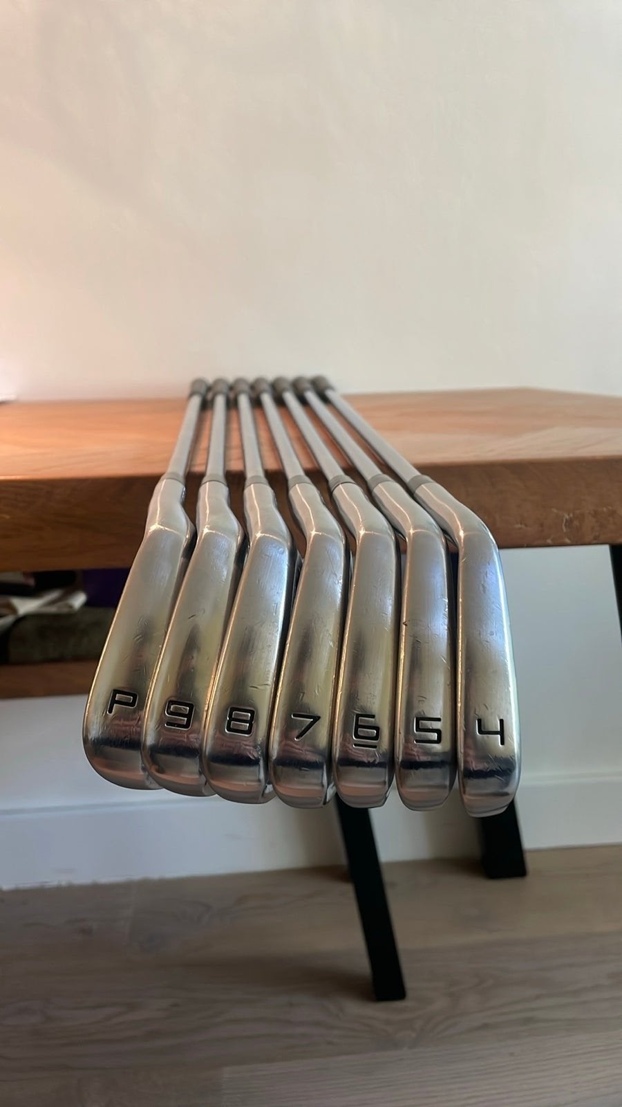 TaylorMade P7MC Golf IJzerset (4-P) 2021 - X-STIFF KBS TOUR, Ophalen of Verzenden, Gebruikt, Set, Overige merken