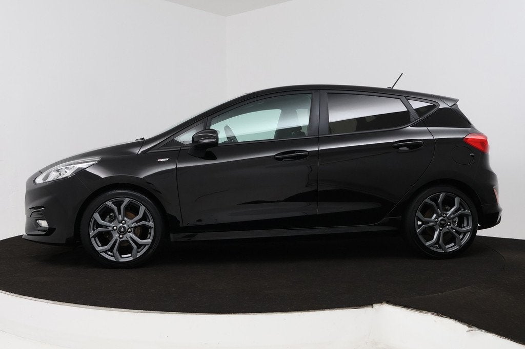 Ford Fiesta 1.0 EcoBoost ST-Line (CRUISE CONTROL, NAVIGATIE,, Voorwielaandrijving, Stof, Gebruikt, 100 pk