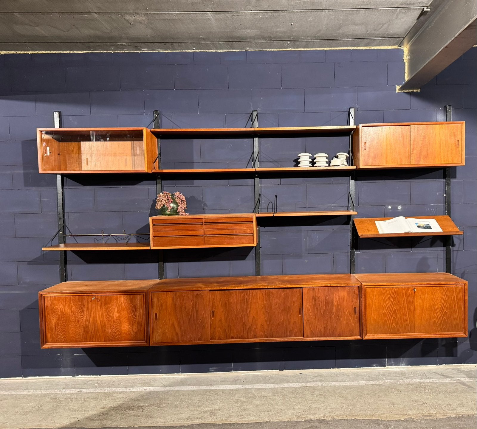 Poul Cadovius by Royal System vintage modulair wandsysteem, Ophalen of Verzenden
