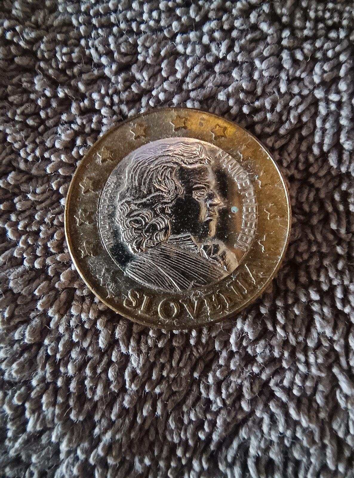 2 euro Slovenië probe, Ophalen of Verzenden, Slovenië, 2 euro, Losse munt