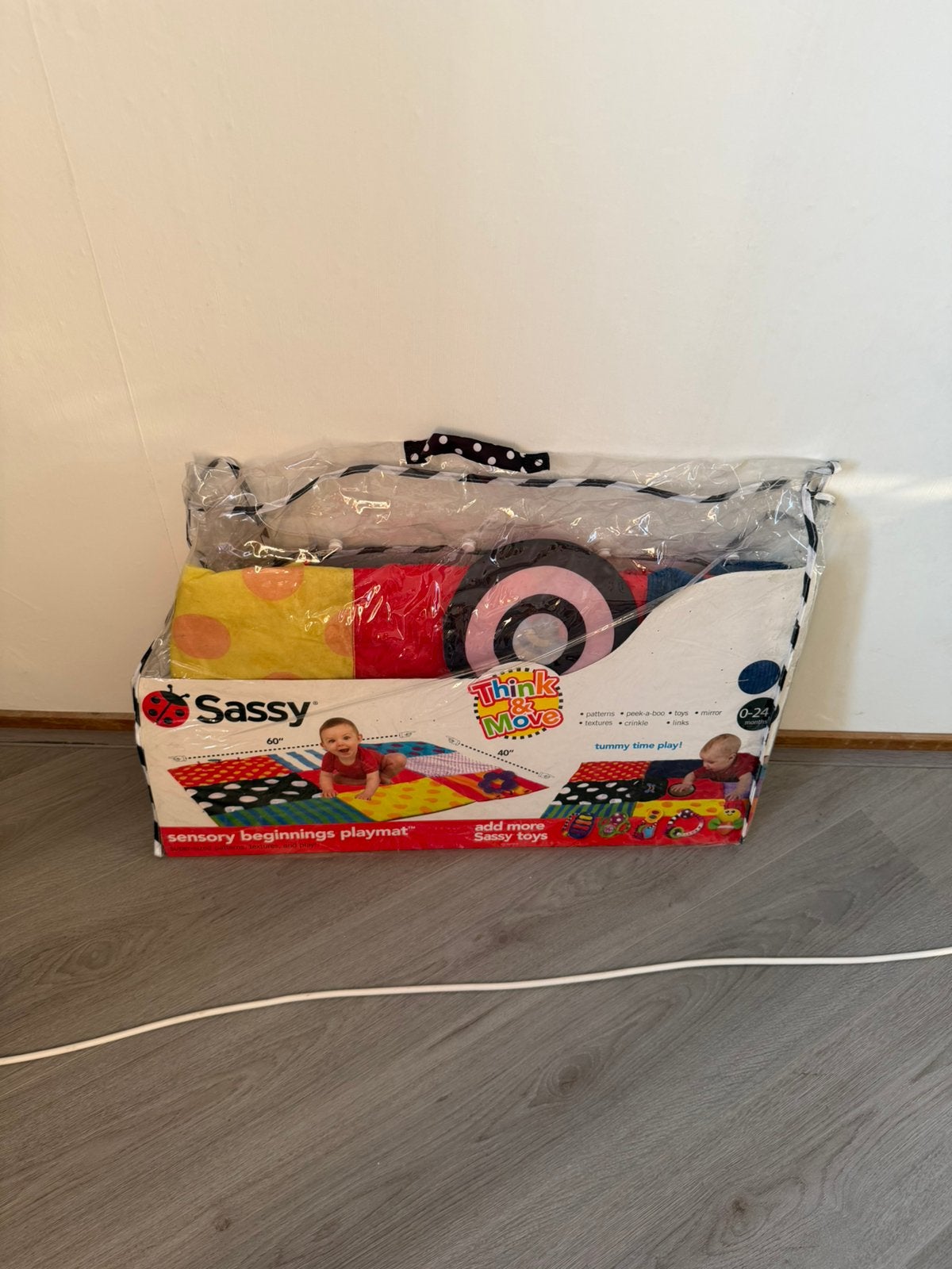 Sassy speelkleed, Ophalen, Gebruikt