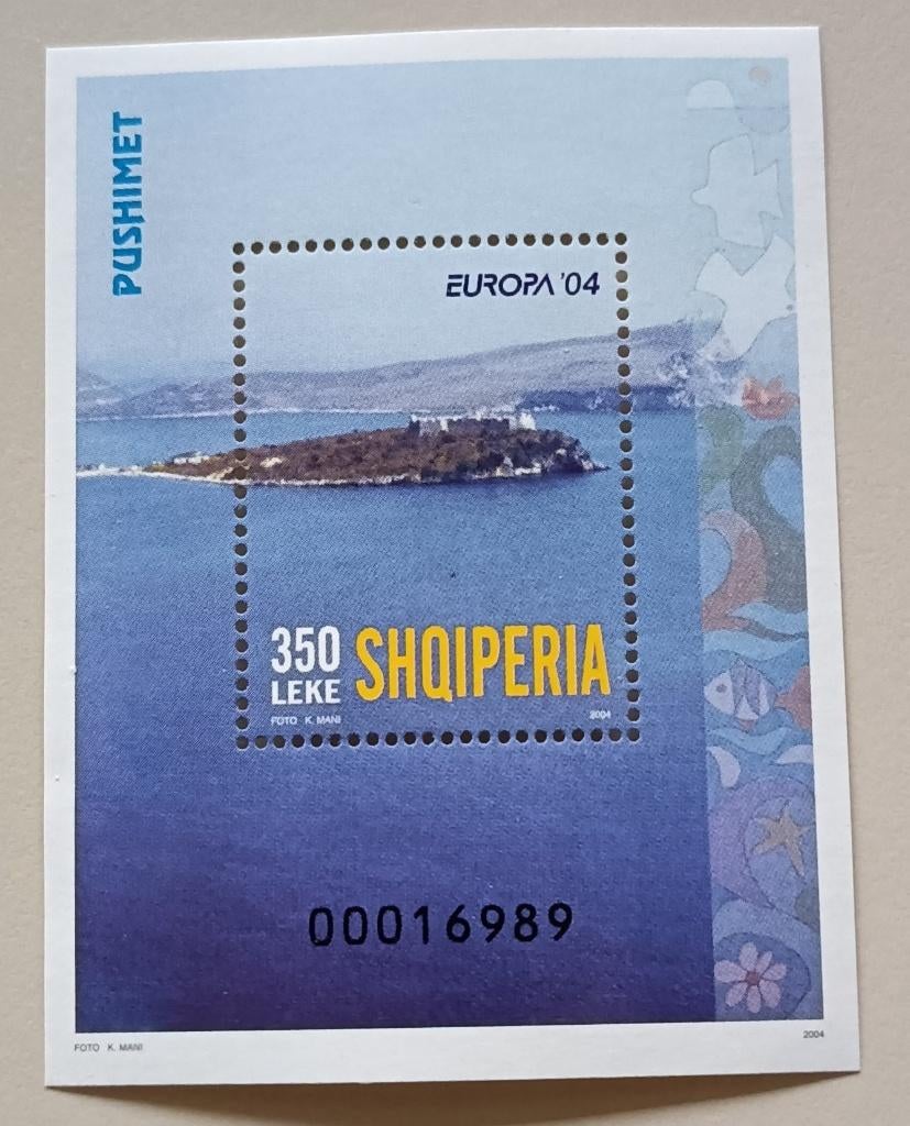 Albanie-Albania 2004 cept mich block 150, Ophalen of Verzenden, Overige landen, Postfris