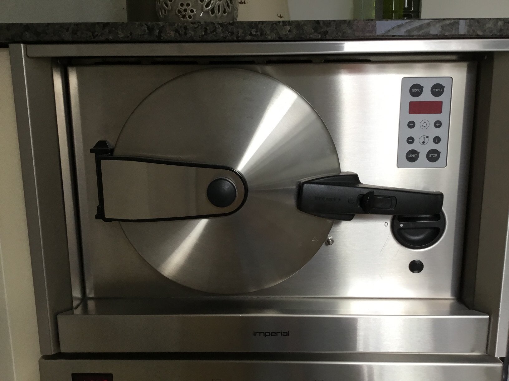 Stoomoven hogedruk werking onbekend, Ophalen, Gebruikt