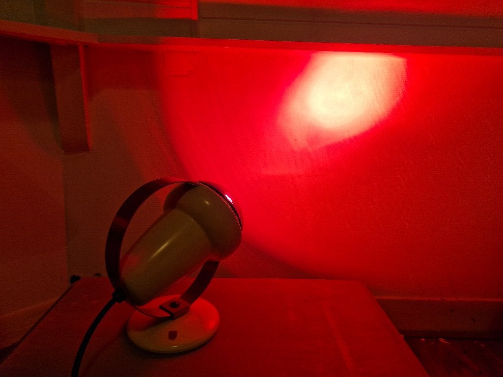 Vintage Philips warmtelamp, Witgoed en Apparatuur, Ophalen of Verzenden, Gebruikt, Overige typen