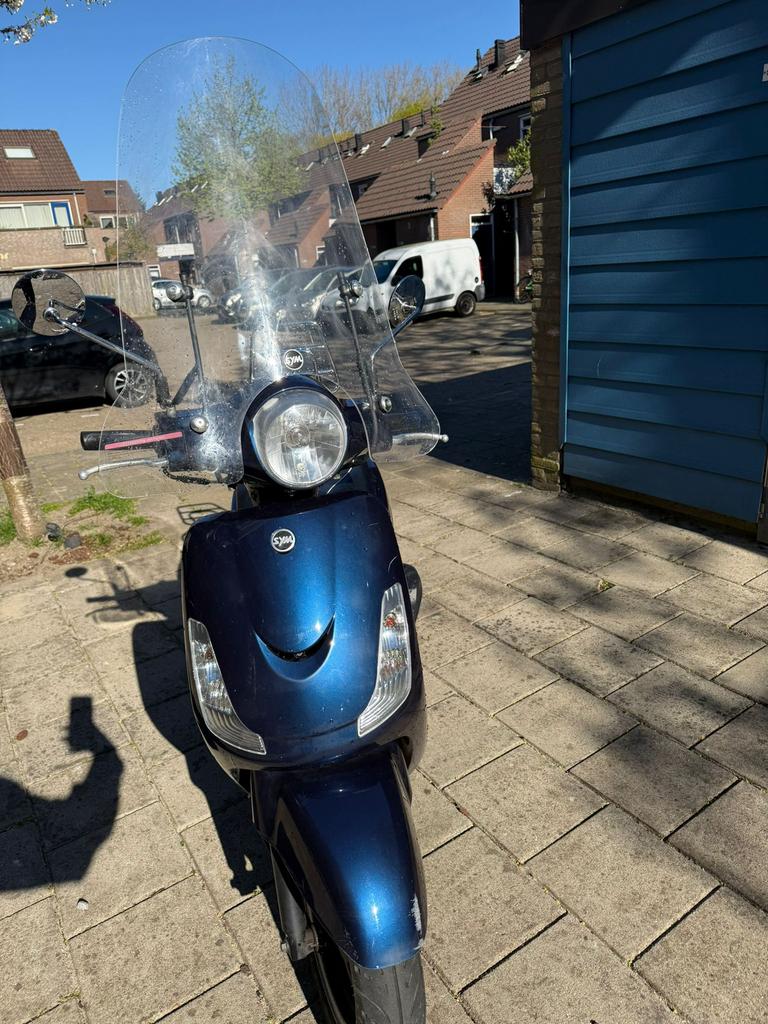 Sym fiddle 2, Ophalen, Gebruikt, Benzine, Fiddle