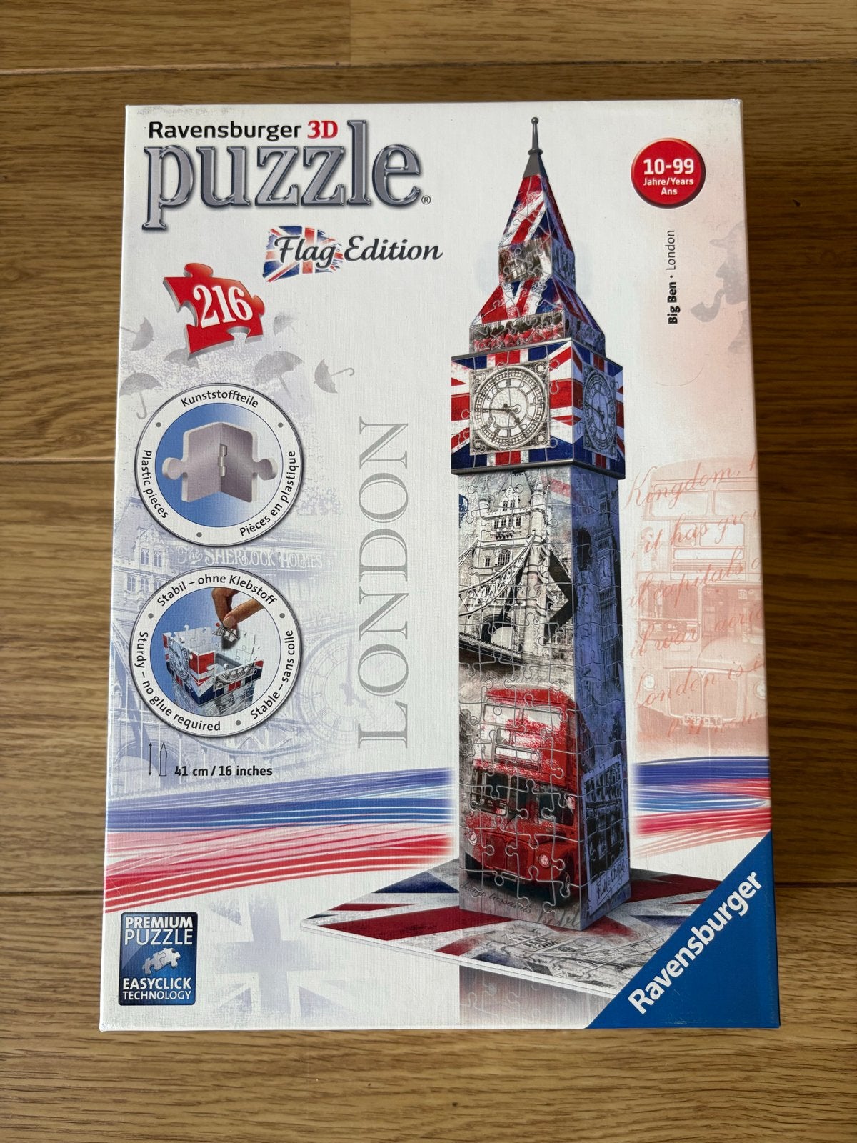 Ravensburger 3D Big Ben London Puzzel - Als nieuw, Ophalen of Verzenden, Meer dan 50 stukjes, Zo goed als nieuw, 6 jaar of ouder