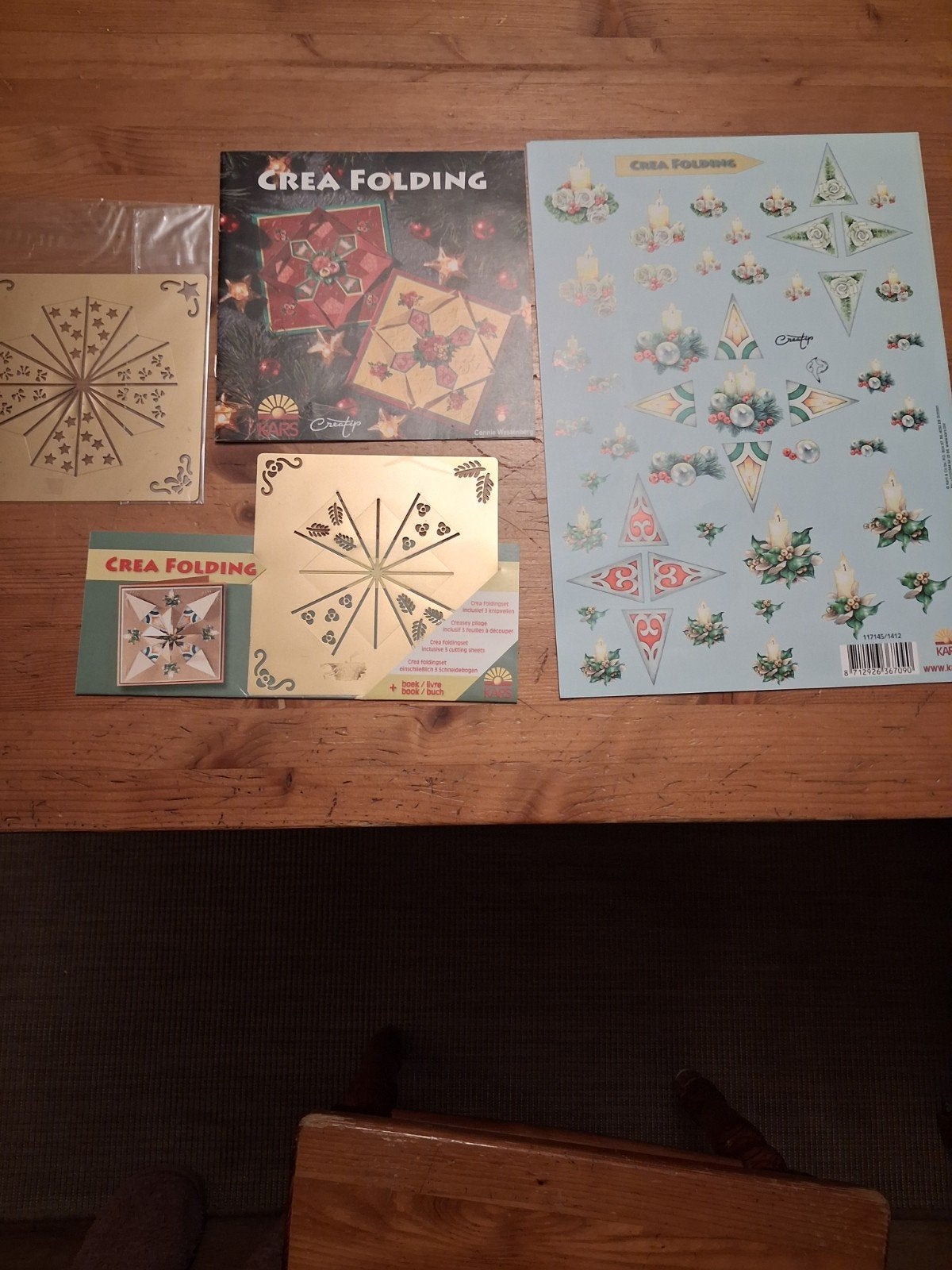 Crea Folding Kerst., Ophalen of Verzenden, Overige thema's, Knipvel